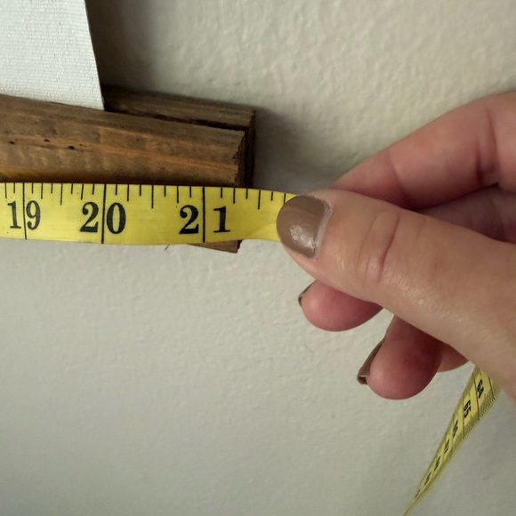 Rustic Wall Hanging with Black Script - Picture 3 of 3